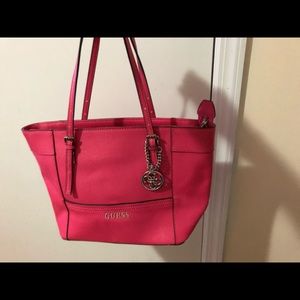 Guess purse pink